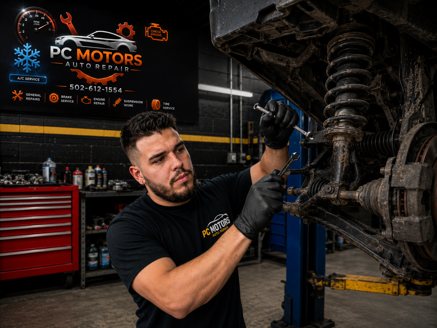Suspensión automotriz